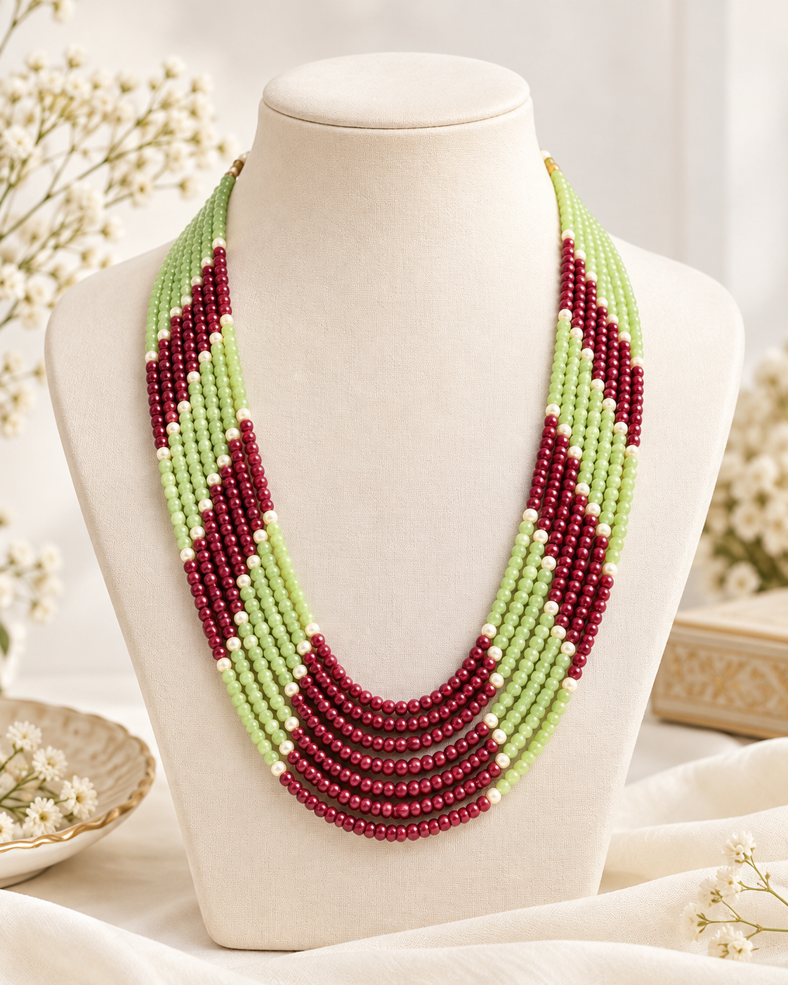 Pearliva Natural Stone Necklace