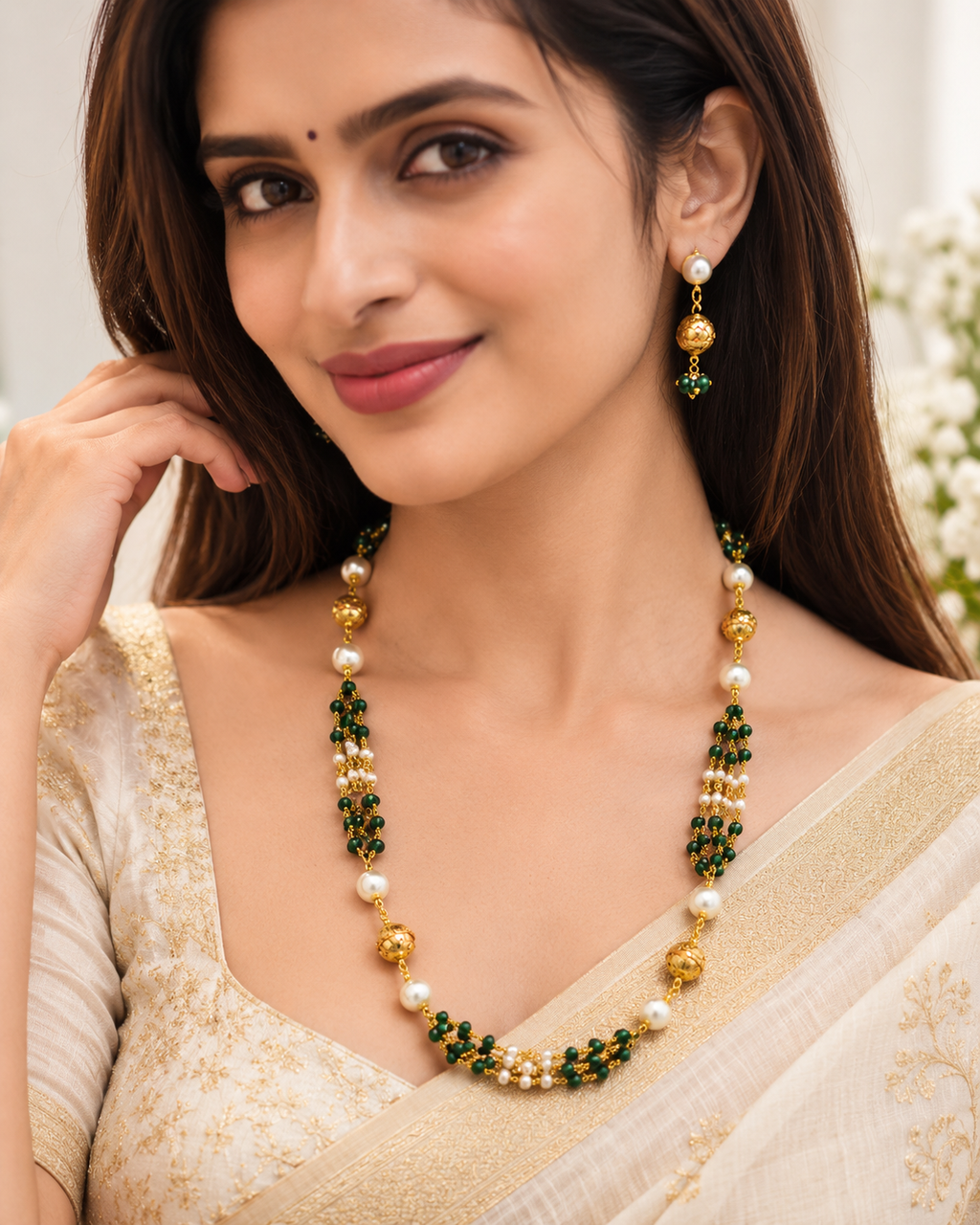 Pearliva Beaded Grace jewelry Set