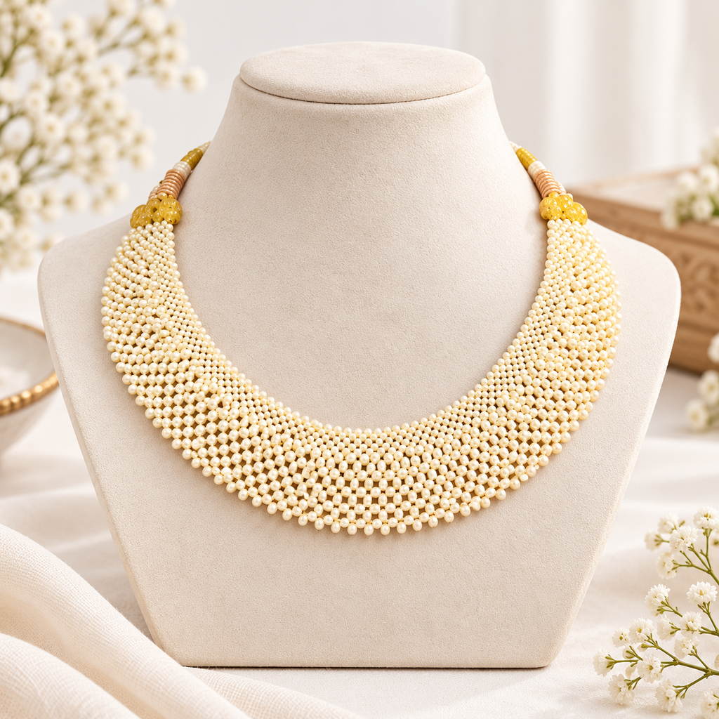 Pearliva Agate Grace Necklace